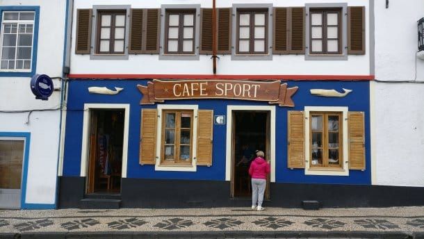 Peter's Cafe Sport in the city of Horta, Faial island, Azores.